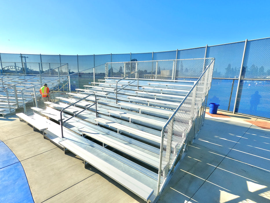 10 Rows 27' Bleacher Deluxe Model