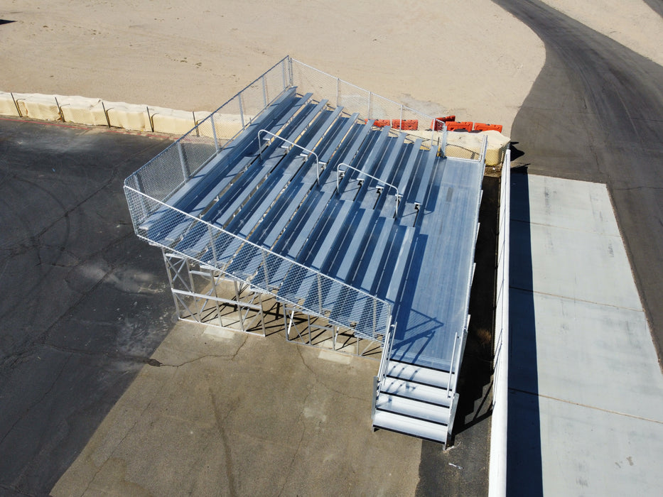 10 Rows Elevated Bleacher - 33' Length