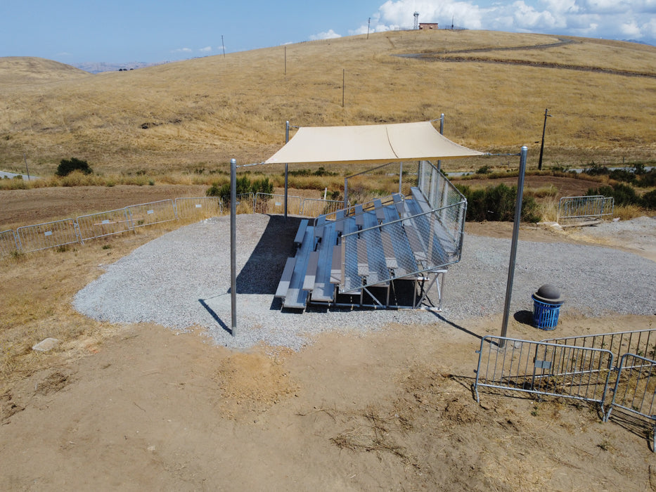 7 Rows Bleacher DLX - 27' Length