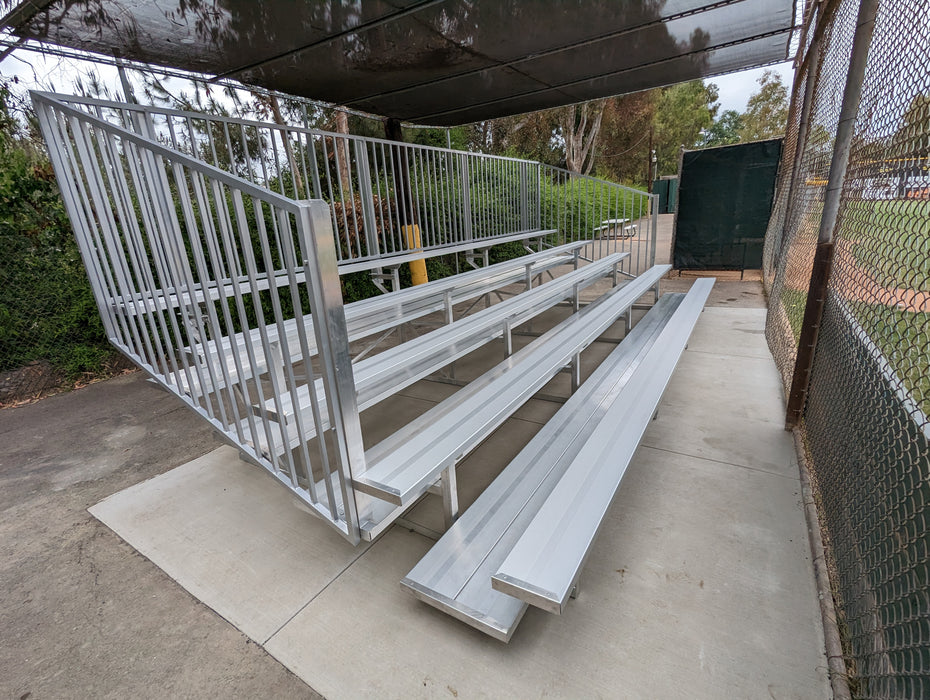 5 Rows Bleacher PICKET/ECONOMIC - 27' Length