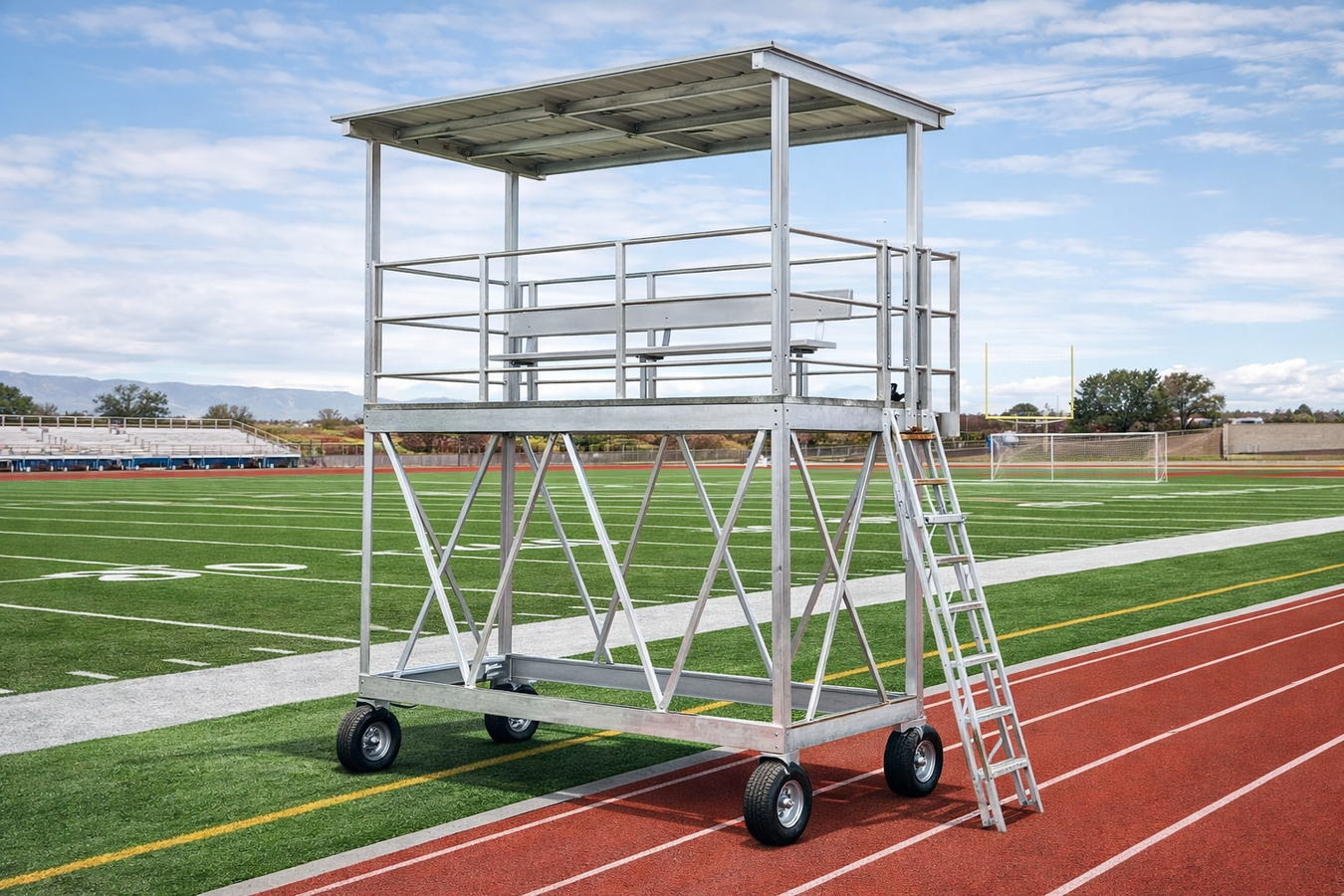 Elevated Scorer's Table / Coaching Tower