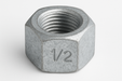 1/2 galvanized hex nut