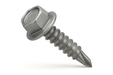 #12-24 x 1-1/4 Hex Washer Head Tek Screw #5 Point steel