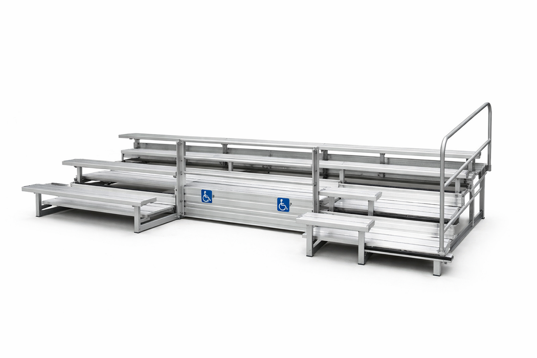 3 Row Bleacher x 21' Length ADA