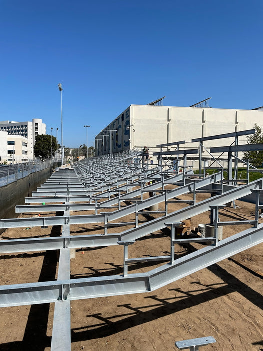 STEEL I-Beam Permanent Grandstands