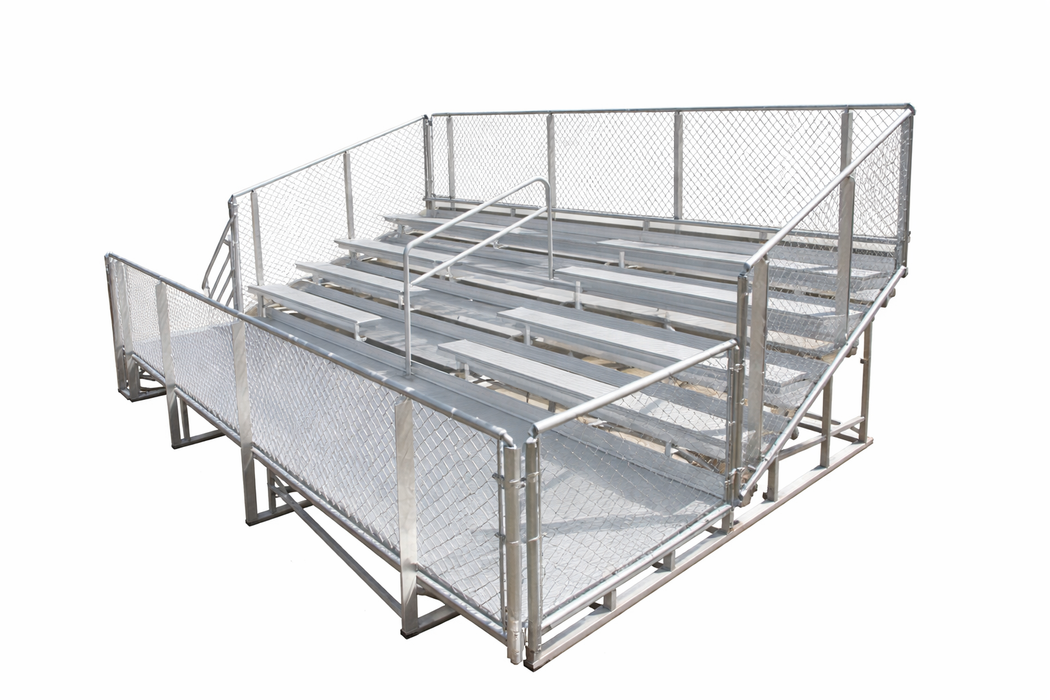 5 Row Elevated Bleacher - 27' Length