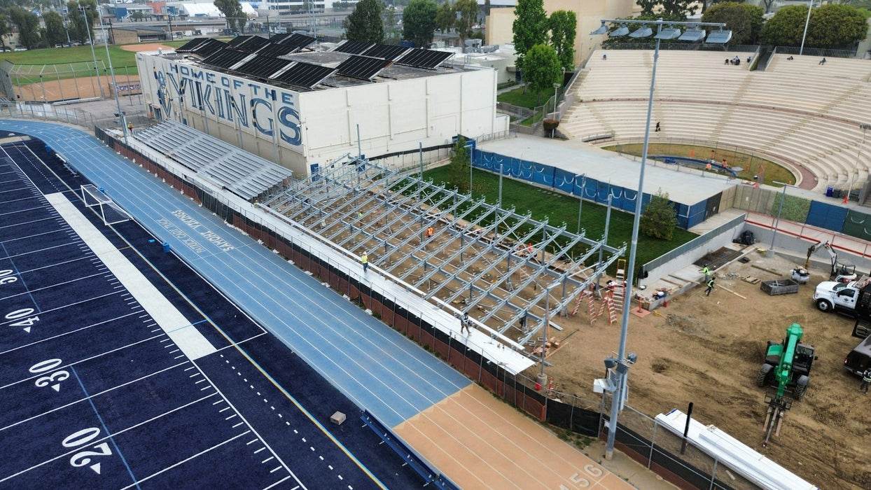 STEEL I-Beam Permanent Grandstands