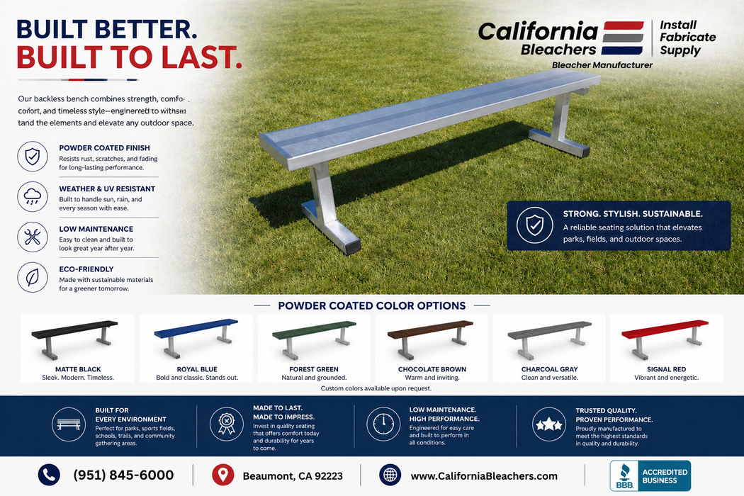 Single Bench - 6' Length