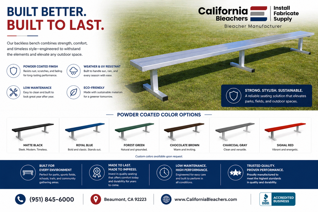 Single Bench - 14' Length