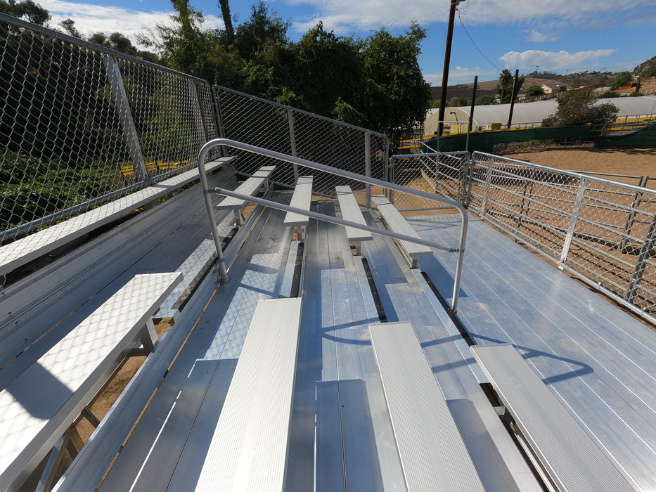 5 Row Elevated Bleacher - 27' Length