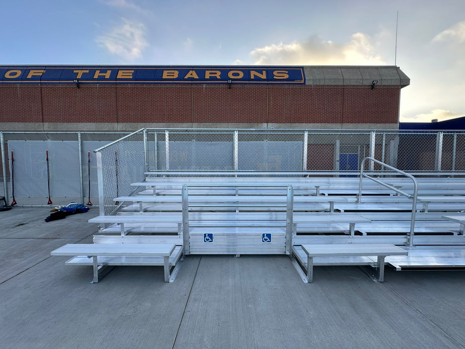 5 Row Bleacher DELUXE ADA - 33' Length