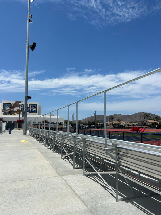Bleacher Steel-Galvanized Back Post Support