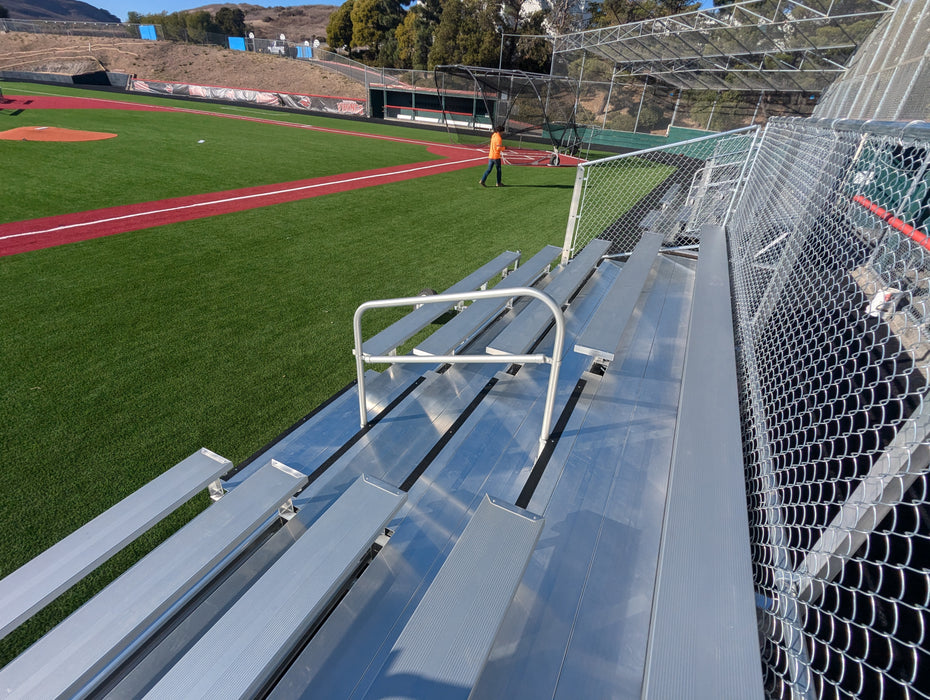 5 Row Transportable Bleacher DELUXE - 21' Length
