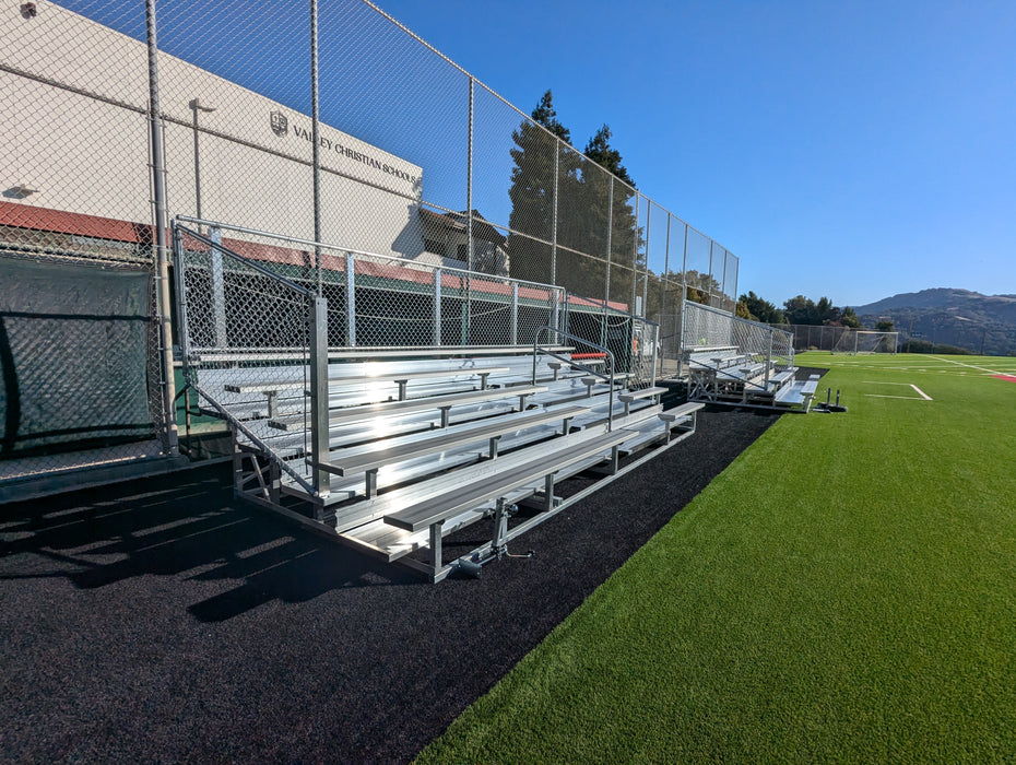 5 Row Transportable Bleacher DELUXE - 21' Length