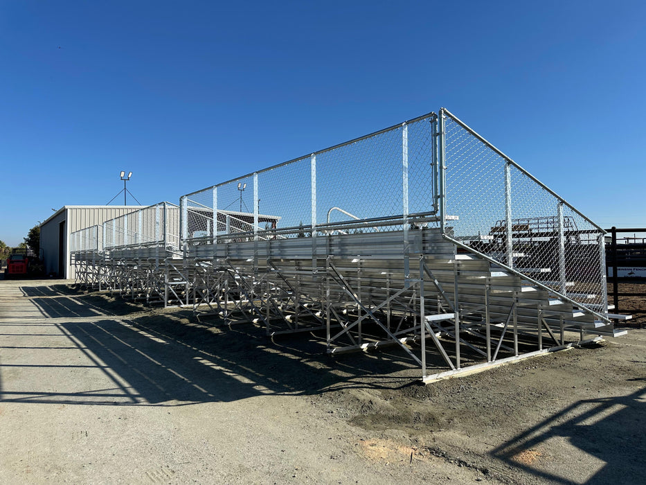 8 Row Bleacher DELUXE - 33' Length