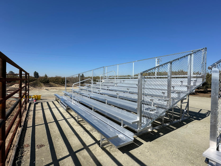 8 Row Bleacher DELUXE - 33' Length