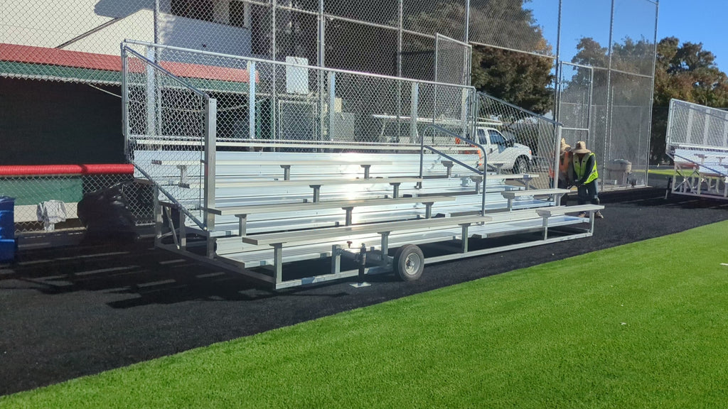 Transportable bleacher 5 Rows