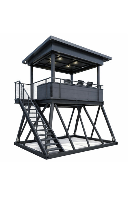 6' Elevated Mini Pressbox - 10' Length