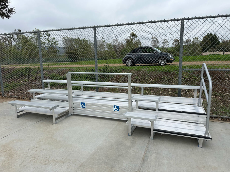 3 Row Bleacher x 21' Length ADA