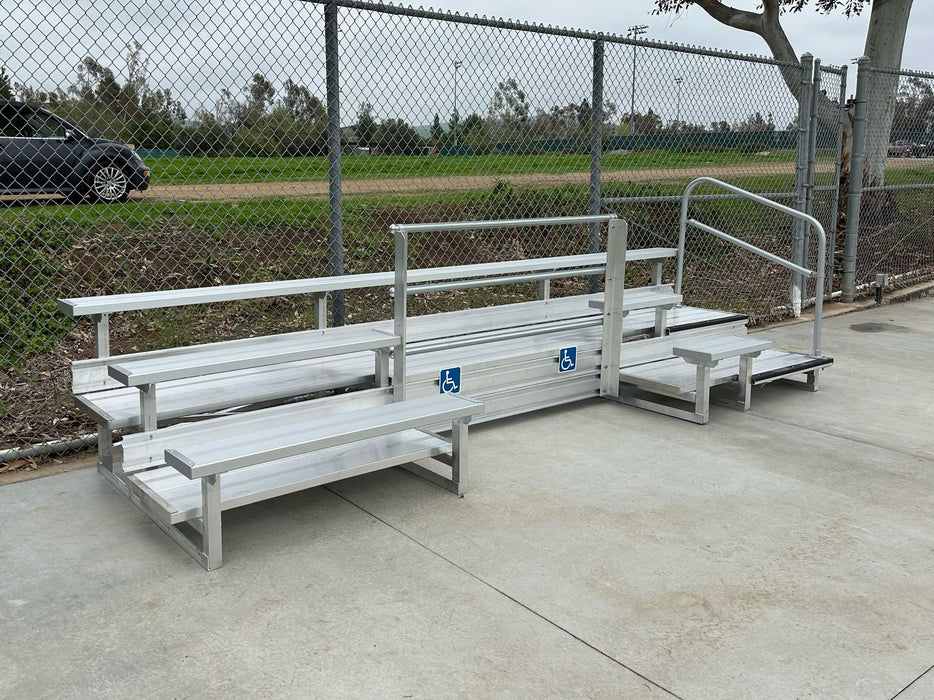 3 Row Bleacher x 21' Length ADA